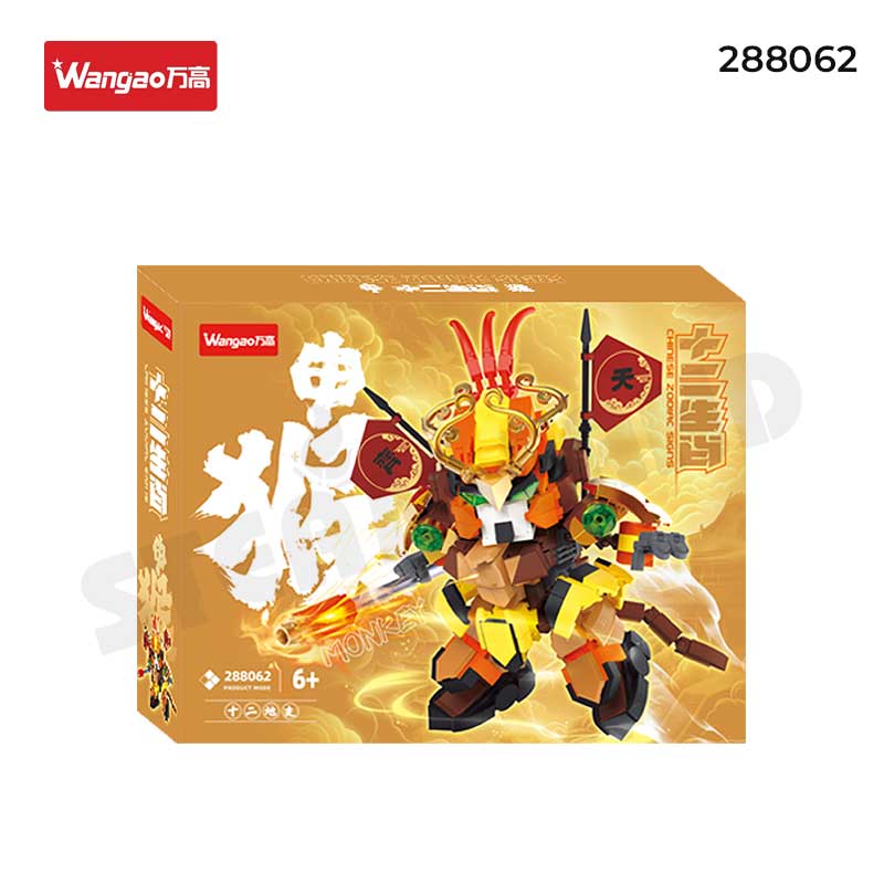 Bộ Đồ Chơi Lắp Ráp Mecha 12 Con Giáp - Chủy Hỏa Hầu Wangao-288062