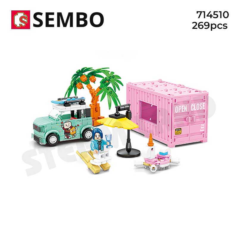 Bộ Lắp Ráp Lễ Hội Bãi Biển - SEMBO 714510