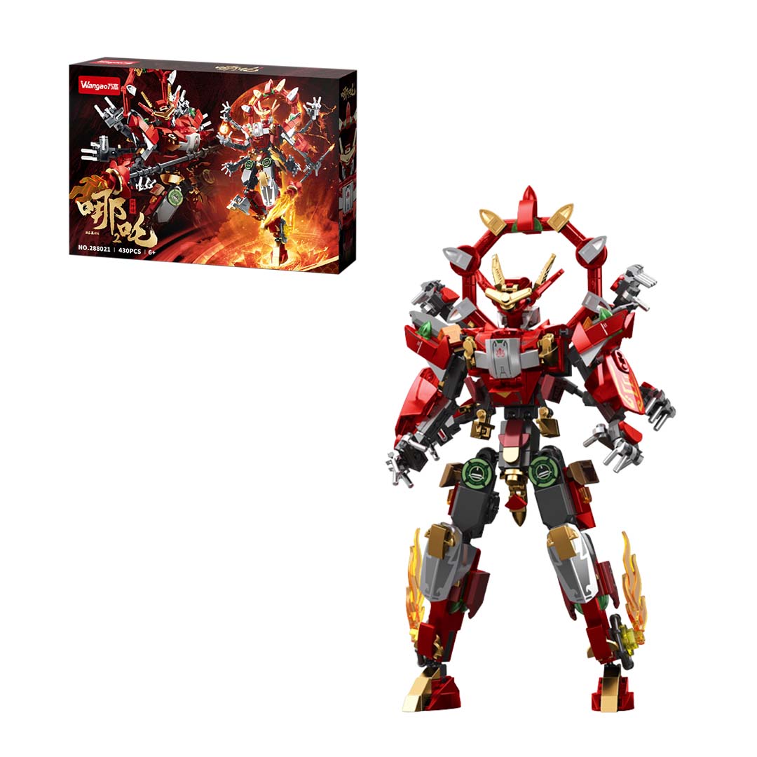 Bộ lắp ráp Mecha Chiến Binh Na Tra WANGAO-288021