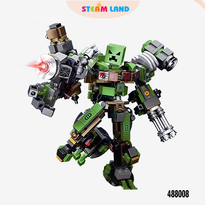Bộ lắp ráp Mecha Robot My World - WANGAO-488008