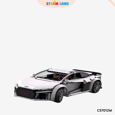 Bộ lắp ráp mô hình xe Audi tỉ lệ 1:14 (bản điều khiển) CADA-C57012W