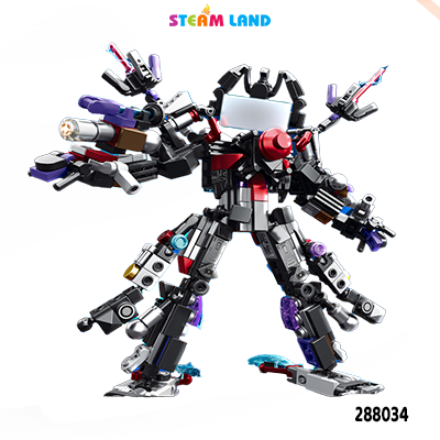 Bộ lắp ráp rô bốt mini WANGAO-288034