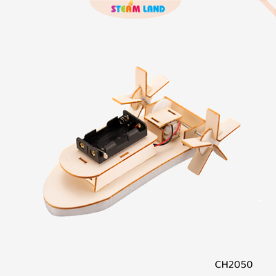 Bộ lắp ráp Tàu hơi nước bánh guồng CHUANG HUANG-CH2050