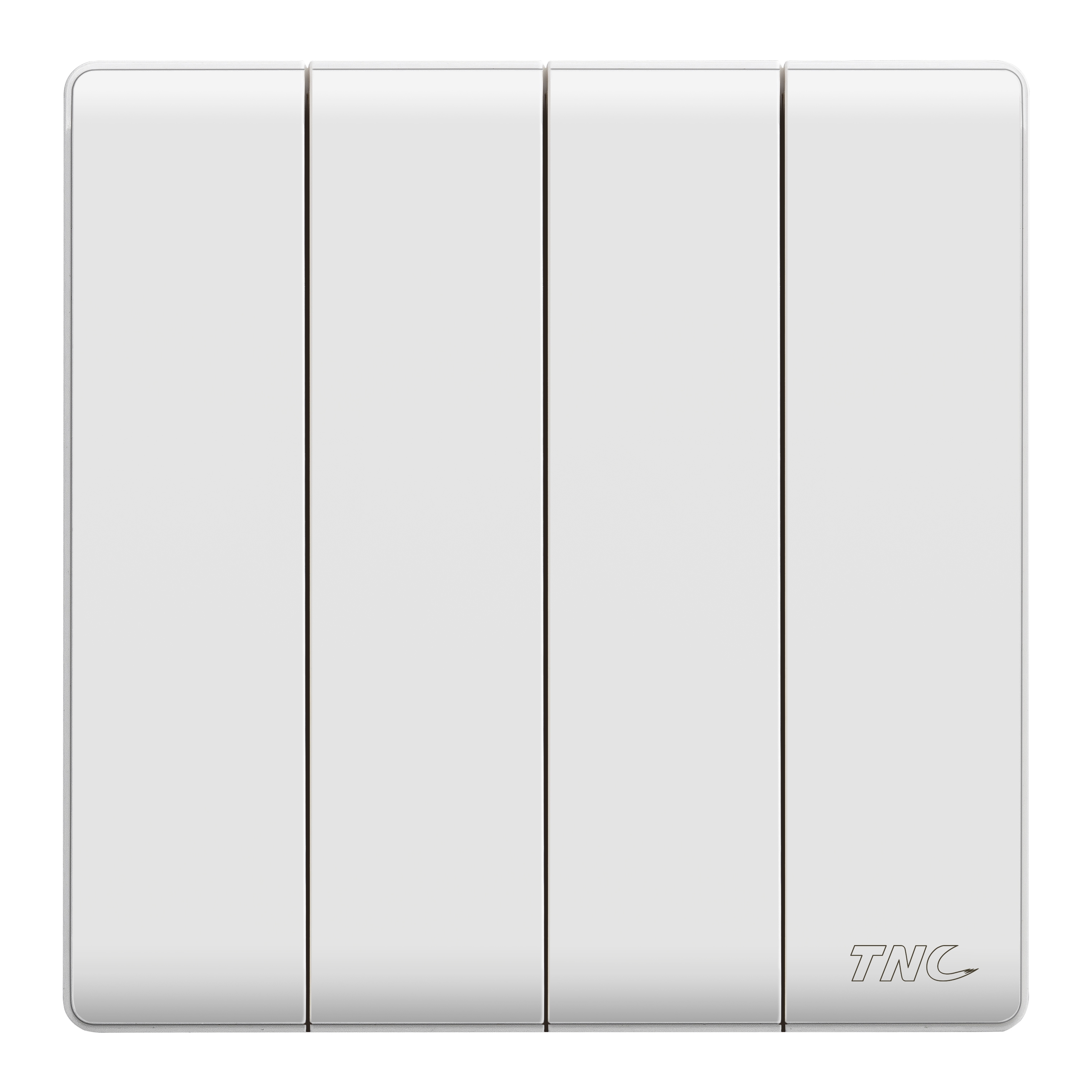 Công tắc bốn 1 chiều Q5214 - Trắng