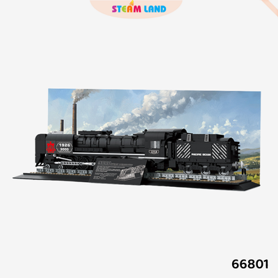 Đồ chơi lắp ráp Đầu Máy Hơi Nước 66801