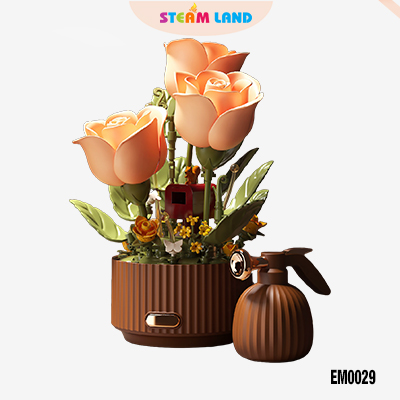 Đồ chơi Lắp ráp Khu vườn nở rộ - EMUE-EM0029