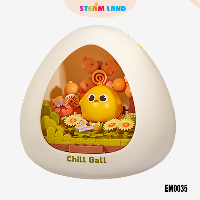 Đồ chơi Lắp ráp mô hình Gà con dạo chơi đồng quê - EMUE-EM0035