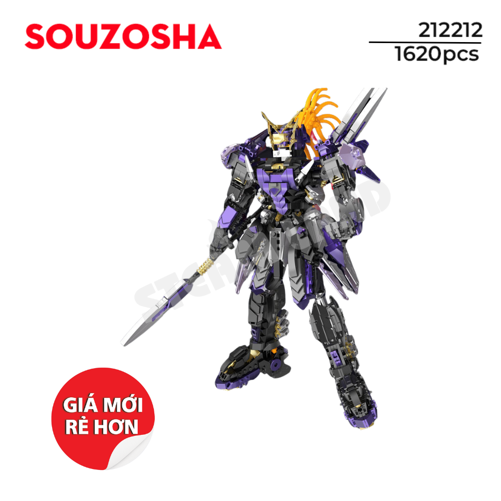 Đồ Chơi Lắp Ráp Mô Hình Mecha Ngũ Hổ Tướng: Mã Siêu - Tam Quốc - Chinoiserie Mecha 212212
