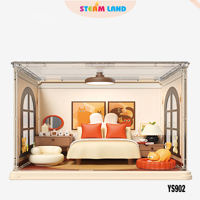 Đồ chơi Lắp ráp mô hình phòng ngủ heo con YES SPACE-YS902