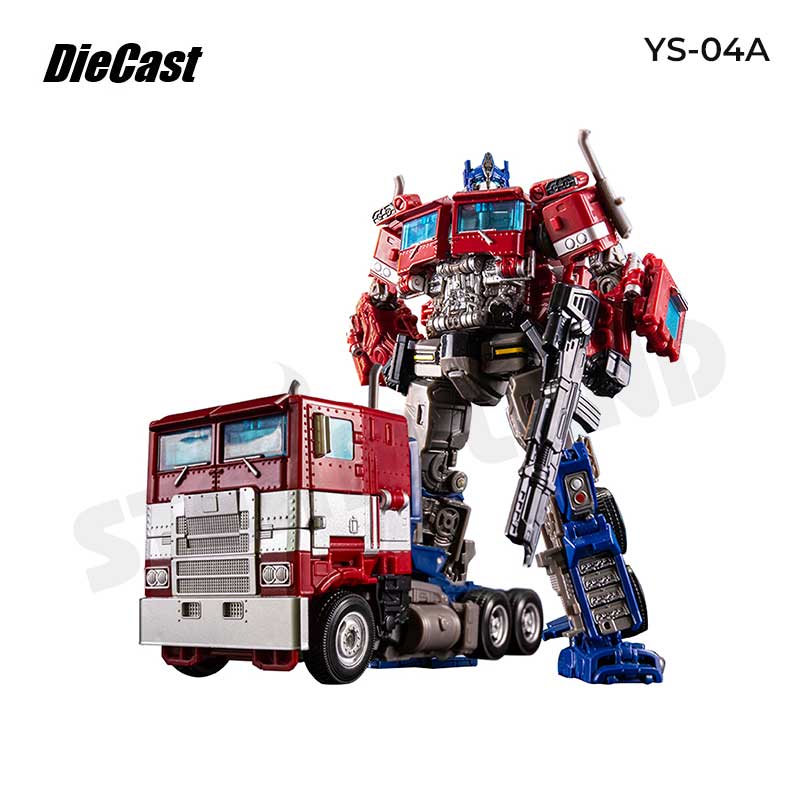 Đồ Chơi Lắp Ráp Mô hình Robot Biến Hình 2in1 Transformers Optimus Prime Đỏ - YS-04A