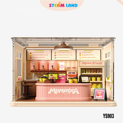 Đồ chơi Lắp ráp mô hình tiệm trà sữa Momo - YES SPACE-YS903