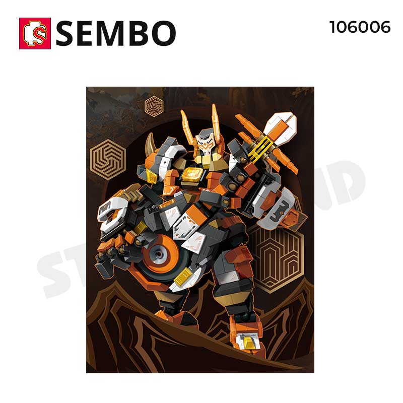 Đồ chơi lắp ráp nhân vật Mecha Đông Thiên Vương SEMBO-106006