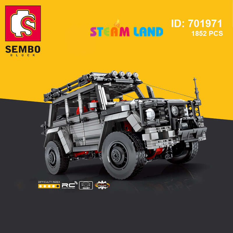 Đồ chơi lego Siêu xe Mercedes-Benz G63 - SEMBO 701971
