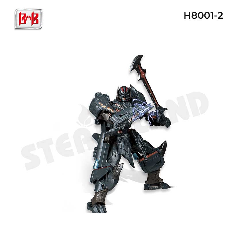 Đồ chơi robot biến hình chiến cơ siêu cấp BlackMamba-H8001-2