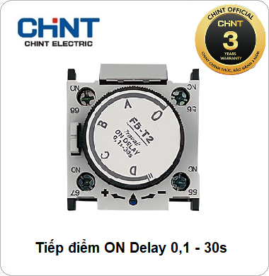 Tiếp điểm phụ On-delay