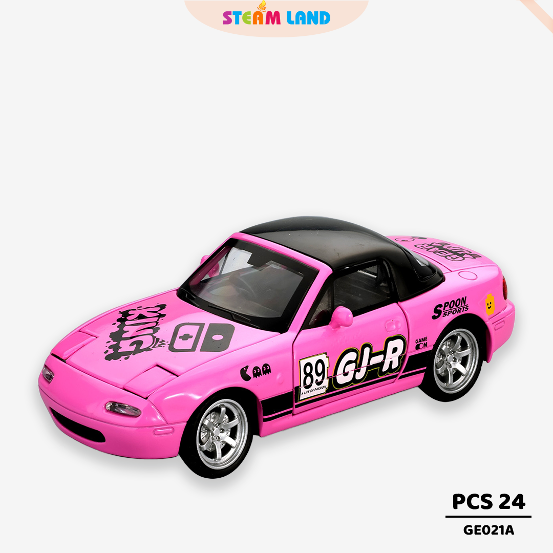 Mô hình và hộp trưng bày xe kim loại tỉ lệ 1:32 GJ-GE021A