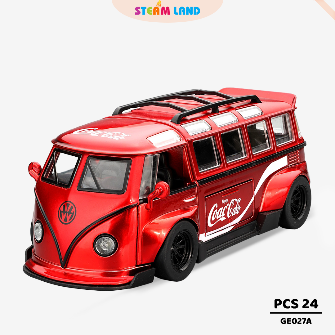 GJ-GE027A-Mô hình và hộp trưng bày xe kim loại tỉ lệ 1:32