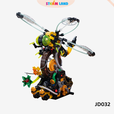 Khối lắp ráp chuồn chuồn phong cách Steampunk JD032