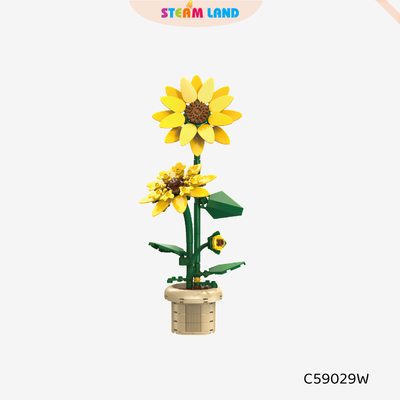 Lắp ráp chậu hoa hướng dương (YK17) - CADA-C59030W