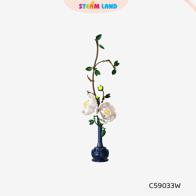 Lắp ráp chậu hoa mẫu đơn (YK17) - CADA-C59033W