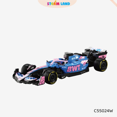 Lắp ráp mô hình xe F1 Alpine A525, tỉ lệ 1:24 CADA-C55024W