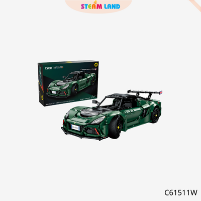 Lắp ráp siêu xe Lotus Exige Cup 430 tỉ lệ 1:8 CaDA- C61511W