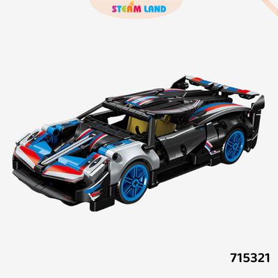 Lắp ráp siêu xe tỉ lệ 1:18 SEMBO-715321
