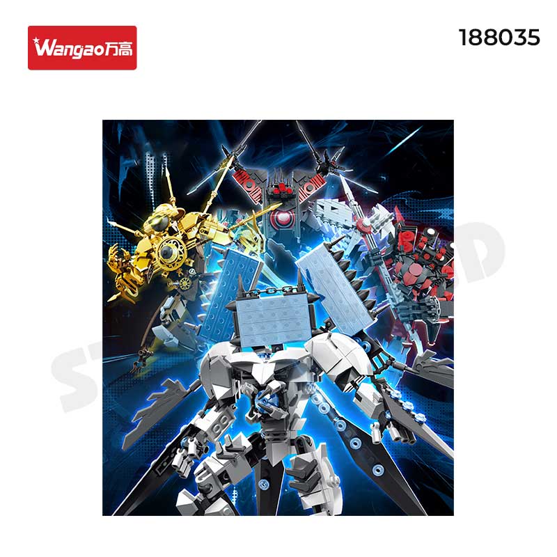 Mô Hình Lắp Ráp Robot WANGAO 188035