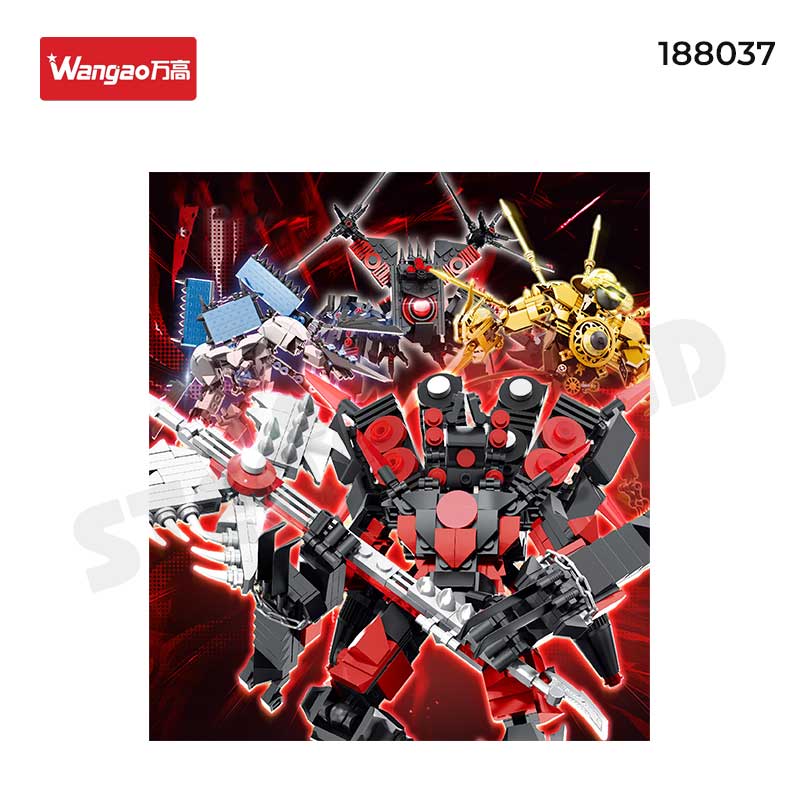 Mô hình lắp ráp robot - WANGAO 188037