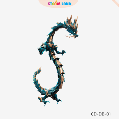 Mô Hình Lắp Ráp Thần Thú Thanh Long - CANGDAO_CD_DB_01