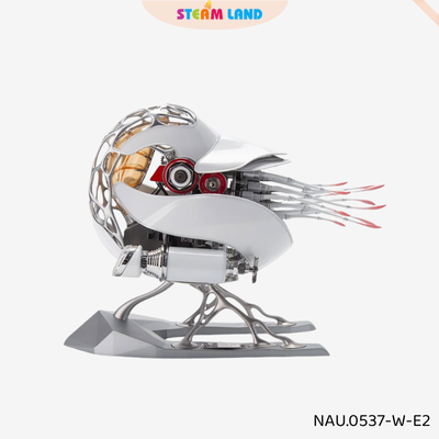 Mô hình Ốc Nautilus JIXIE-NAU.0537-W-E2 (màu trắng)