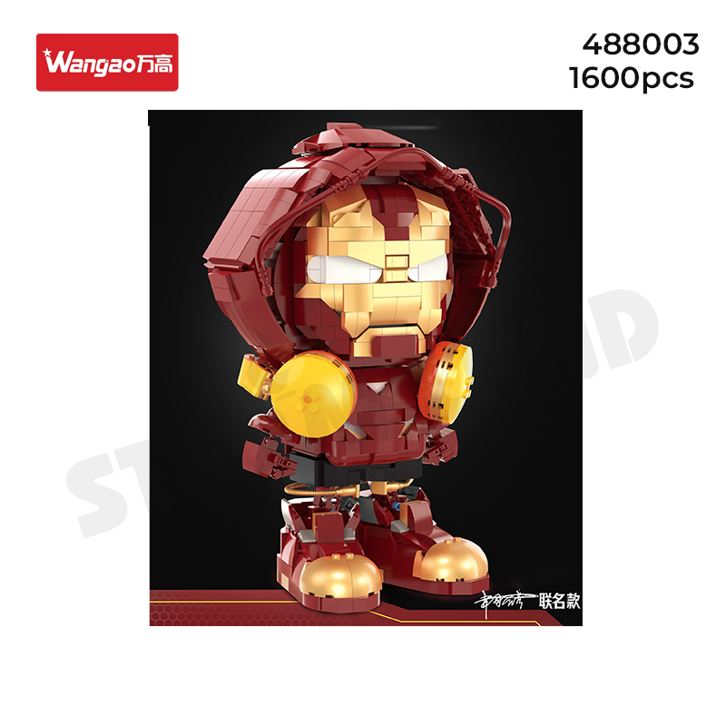Mô Hình Siêu Anh Hùng IronMan Marvel -    WANGAO 488003