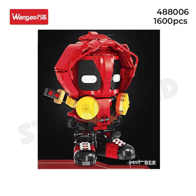 Mô Hình The Devil Moves Deadpool Marvel - WANGAO 488006