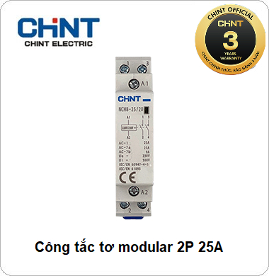 Công tắc tơ NCH8 1P 25A 220VAC