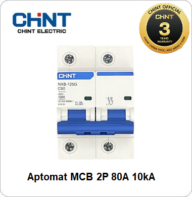 MCB NXB CHINT 3P 100A 10kA