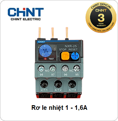 Rơ le nhiệt NXR CHINT 1-1.6A