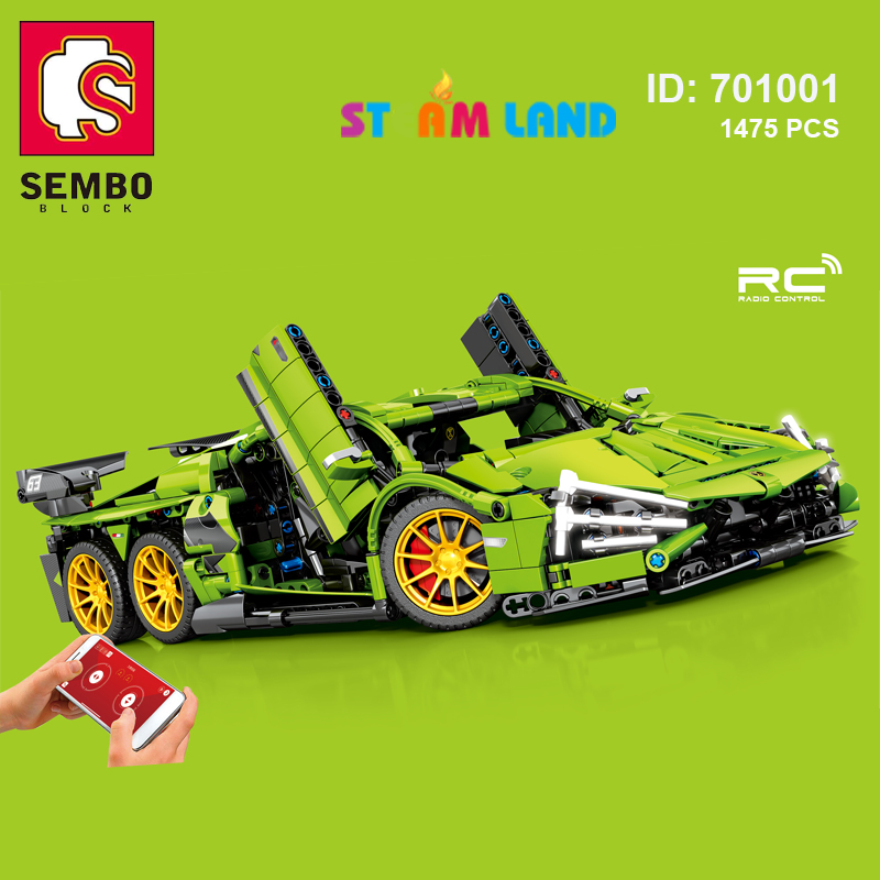 Siêu xe Blood điều khiển - SEMBO 701001