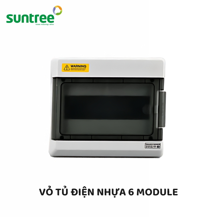 Vỏ tủ điện nhựa 6 Module