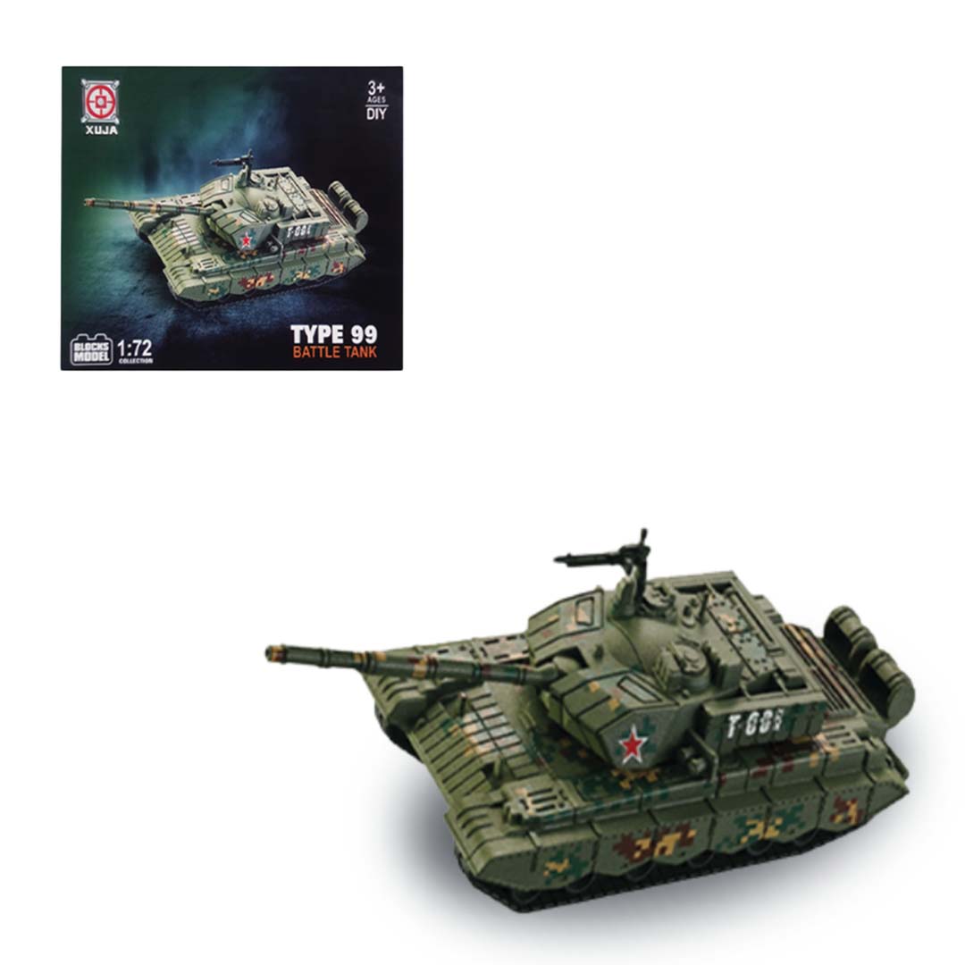 Bộ lắp ráp mô hình xe tăng chiến đấu Type 99 tỷ lệ 1:72 XUJA-23-21