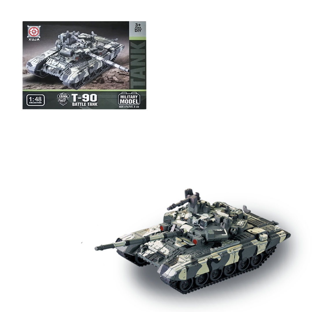Bộ lắp ráp mô hình xe tăng chiến đấu T-90 tỷ lệ 1:48 XUJA-24-49
